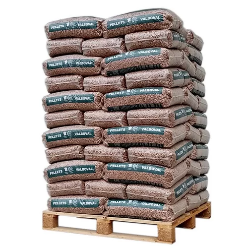 Pellets Valboval – Palete com 65 sacos de 15 kg
